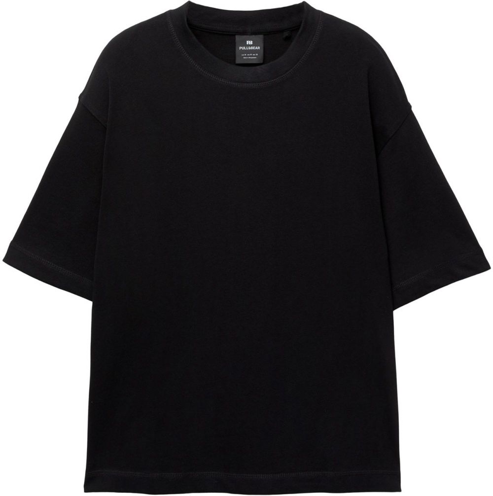 Pull&Bear Tričko  čierna