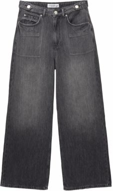 Pull&Bear Džínsy  čierny denim