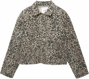 Pull&Bear Prechodná bunda  béžová / zelená / čierna
