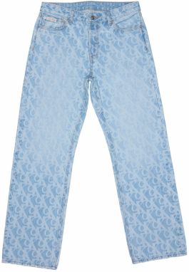 Calvin Klein Jeans Džínsy 'SIGNATURE 90s STRAIGHT'  modrá denim / pastelovo modrá