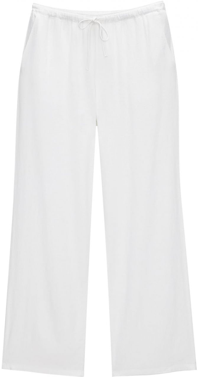 Pull&Bear Nohavice  biela