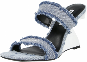Karl Lagerfeld Šľapky  modrá denim
