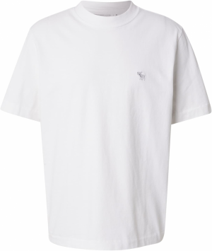 Abercrombie & Fitch Tričko 'PREMIUM'  biela
