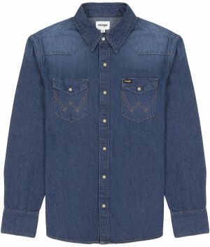 WRANGLER Košeľa '27MW'  modrá denim