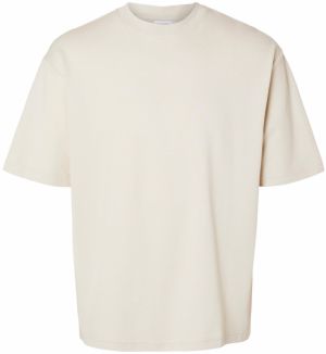 SELECTED HOMME Tričko 'SLHOSCAR'  krémová