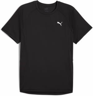 PUMA Funkčné tričko 'Run Velocity'  čierna / biela