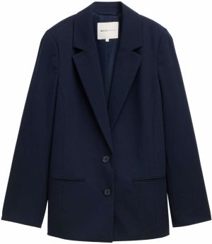 TOM TAILOR DENIM Blejzer  tmavomodrá