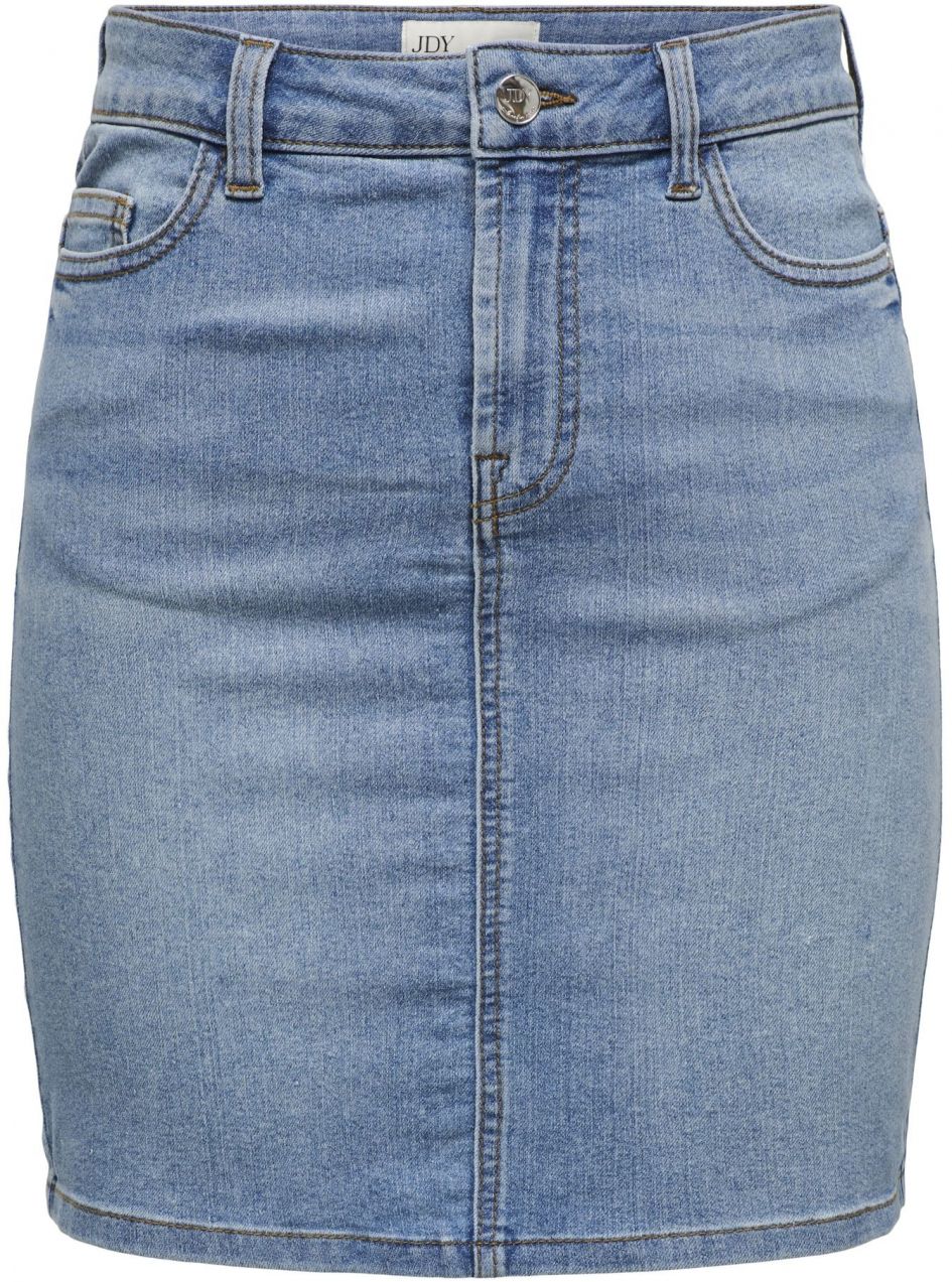 JDY Sukňa  modrá denim