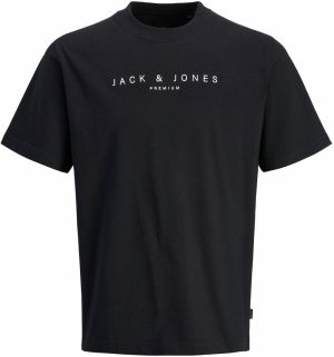 Jack & Jones Premium Tričko 'JPRCCJAYSON'  čierna / biela