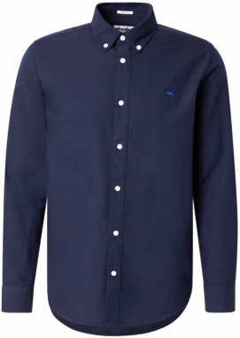 WRANGLER Košeľa 'OXFORD SHIRT'  námornícka modrá