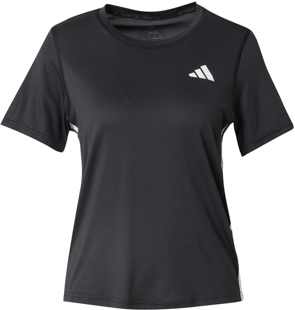 ADIDAS PERFORMANCE Funkčné tričko  čierna / biela