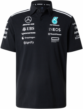 ADIDAS PERFORMANCE Funkčné tričko 'Mercedes - AMG Petronas Formula One Team'  vodová / čierna / biela