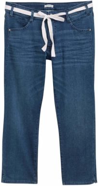 Tom Tailor Women + Džínsy  modrá denim