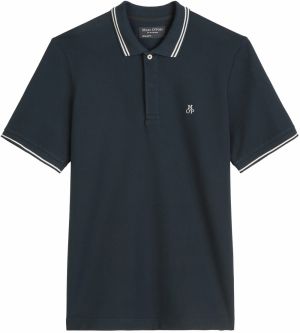 Marc O'Polo Tričko  tmavomodrá / biela