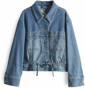 OPUS Prechodná bunda 'Hemely'  modrá denim
