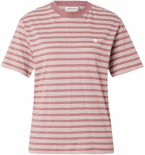 Carhartt WIP Tričko 'Sydney'  pitaya / biela