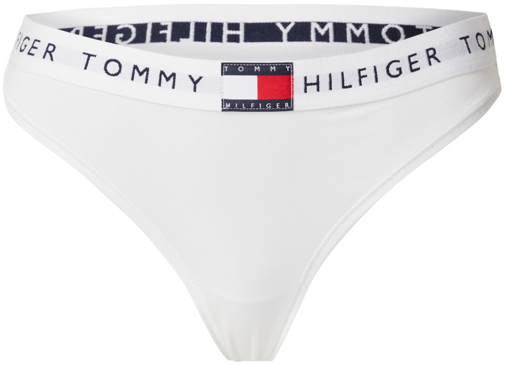Tommy Hilfiger Underwear Tangá 'CLASSIC'  námornícka modrá / svetlosivá / červená / biela