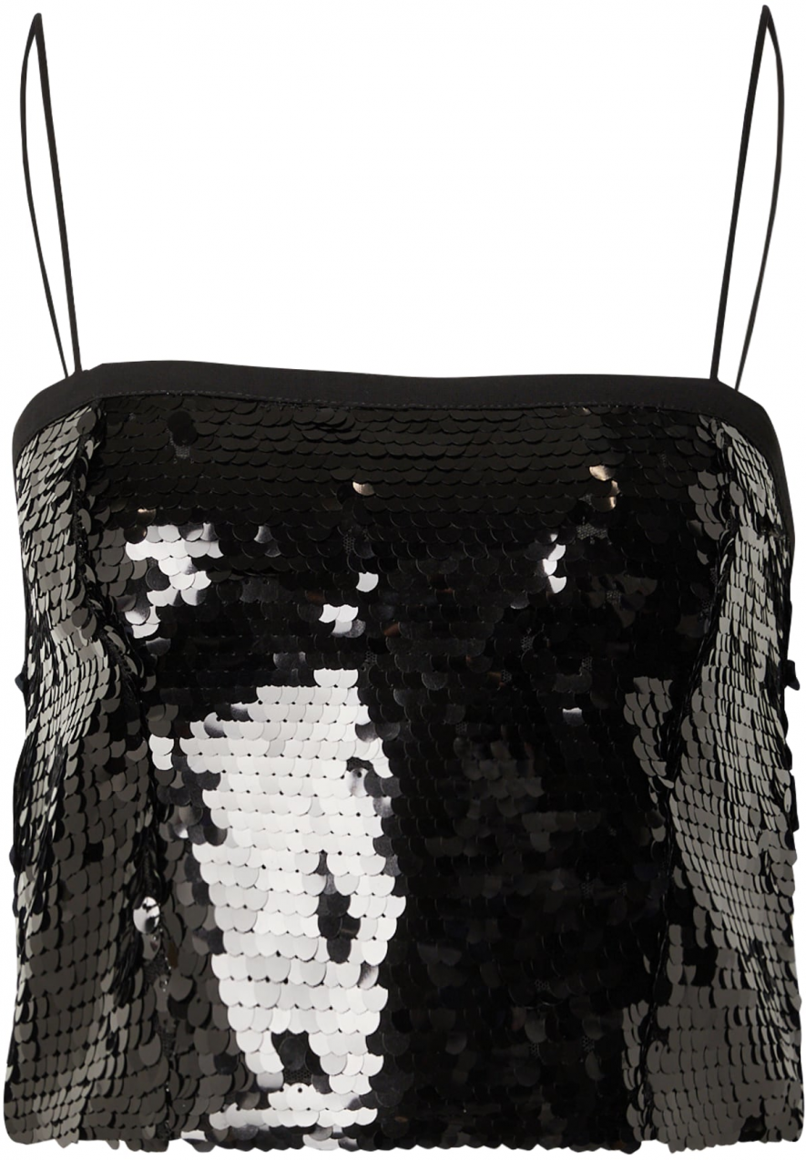 TOPSHOP Top  čierna