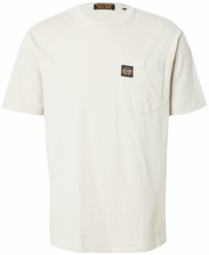 Superdry Tričko  svetlobéžová / čierna