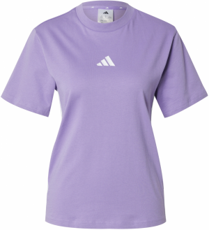 ADIDAS SPORTSWEAR Funkčné tričko 'Essentials'  fialová / biela
