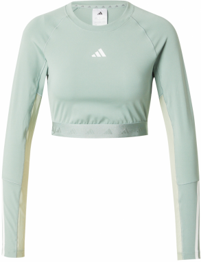 ADIDAS PERFORMANCE Funkčné tričko 'HYPERGLAM'  mätová / biela