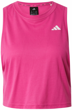 ADIDAS PERFORMANCE Športový top  ružová / biela