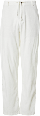 SELECTED HOMME Nohavice 'SLH220-BRODY SUN'  biela
