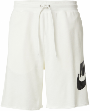 Nike Sportswear Nohavice 'CLUB ALUMNI'  krémová / čierna
