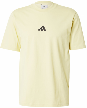 ADIDAS SPORTSWEAR Funkčné tričko 'Essentias'  svetložltá / čierna