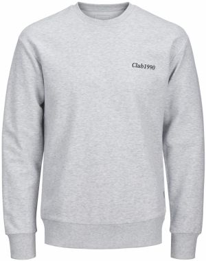 JACK & JONES Mikina 'JJEBradley'  sivá / čierna