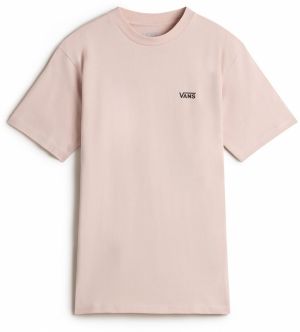VANS Oversize tričko  ružová / čierna
