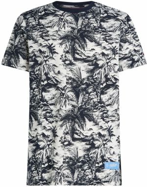 TOMMY HILFIGER Tričko  čierna / biela