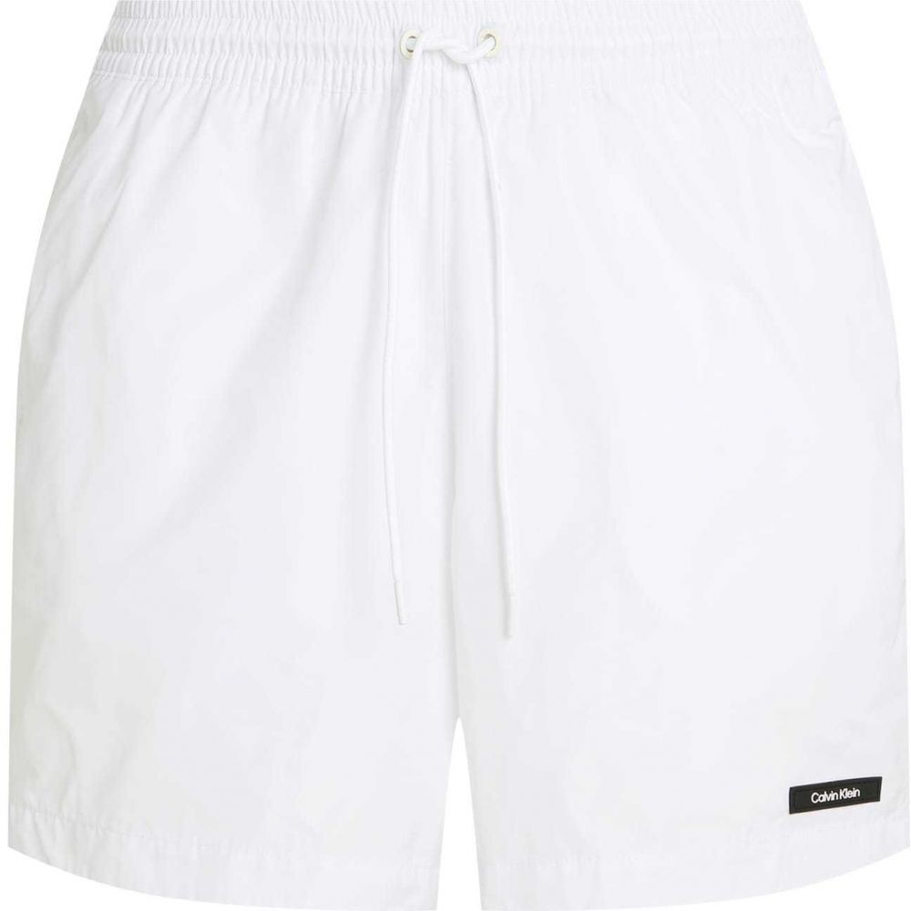 Calvin Klein Swimwear Plavecké šortky 'Essentials'  biela