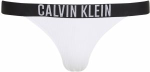 Calvin Klein Swimwear Bikinové nohavičky 'Intense Power'  čierna / biela
