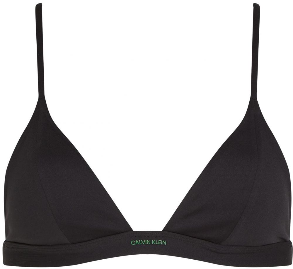 Calvin Klein Swimwear Bikinový top 'Intense Power Move'  limetová / čierna