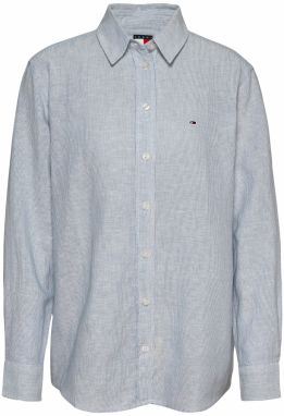 Tommy Jeans Blúzka  opálová / biela