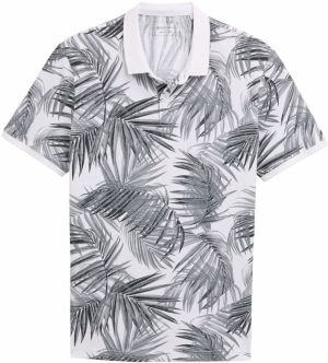 TOM TAILOR DENIM Tričko  antracitová / tmavosivá / biela