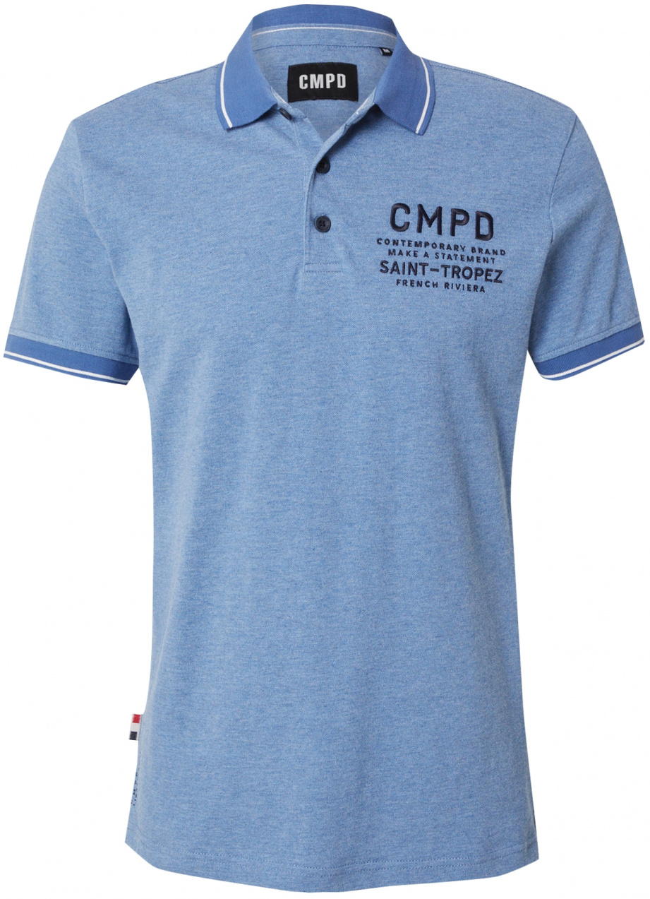 CMPD Tričko  dymovo modrá / tmavomodrá