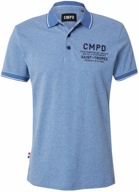 CMPD Tričko  dymovo modrá / tmavomodrá
