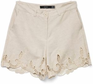 VERO MODA Nohavice 'VMSOFFIE'  sivá melírovaná