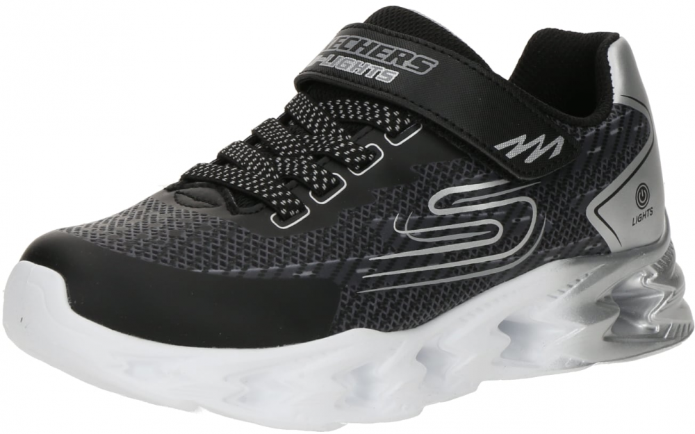 SKECHERS Tenisky 'VORTEX 2.0 - QUANTROID'  striebornosivá / čierna