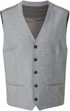 Jack & Jones Premium Vesta k obleku 'JPRTHEO'  sivá