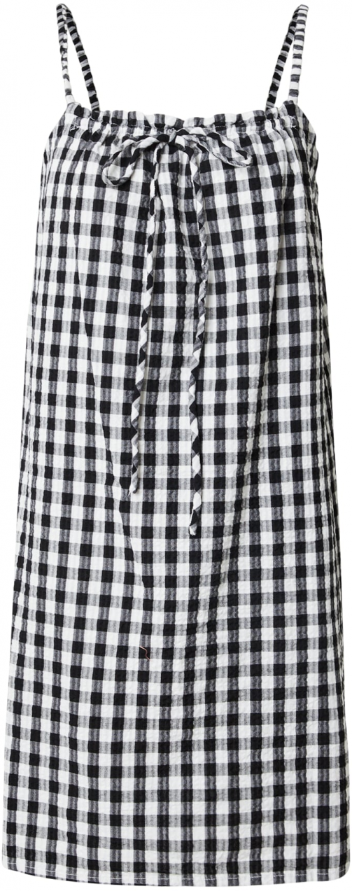 VERO MODA Letné šaty 'VMOTHEA'  čierna / biela
