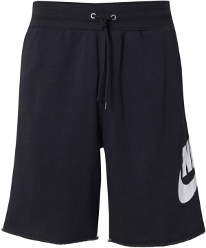 Nike Sportswear Nohavice 'CLUB ALUMNI'  čierna / biela