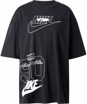 Nike Sportswear Tričko 'DANCE'  čierna / biela