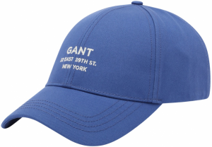 GANT Čiapka  kráľovská modrá / biela