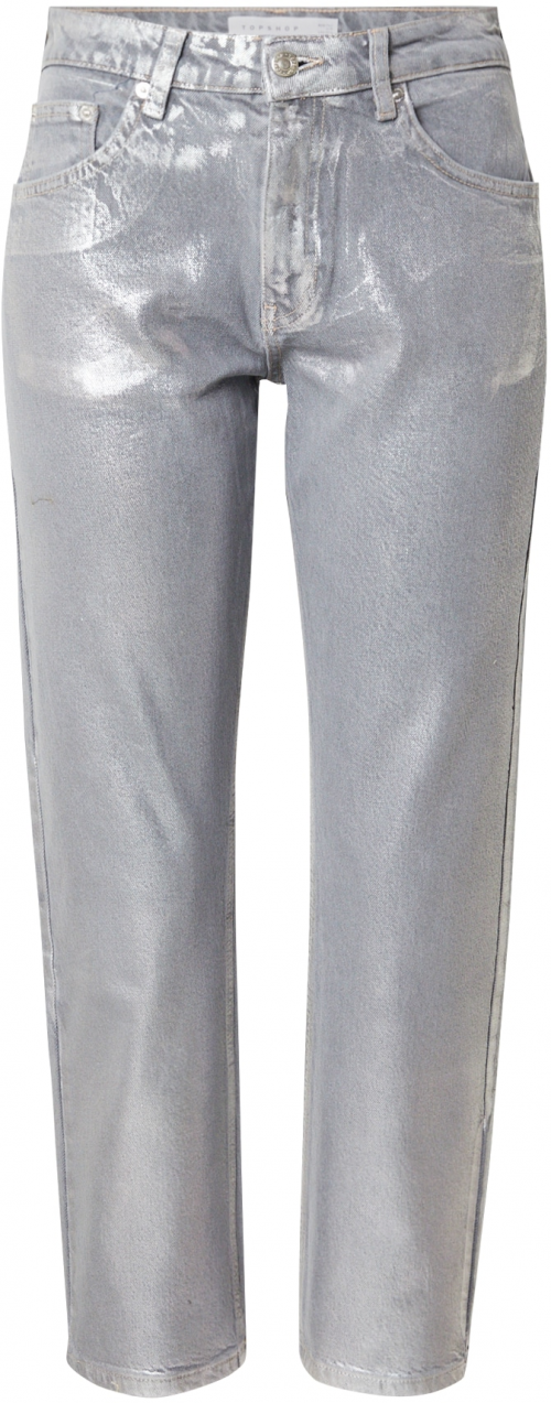TOPSHOP Džínsy  sivý denim