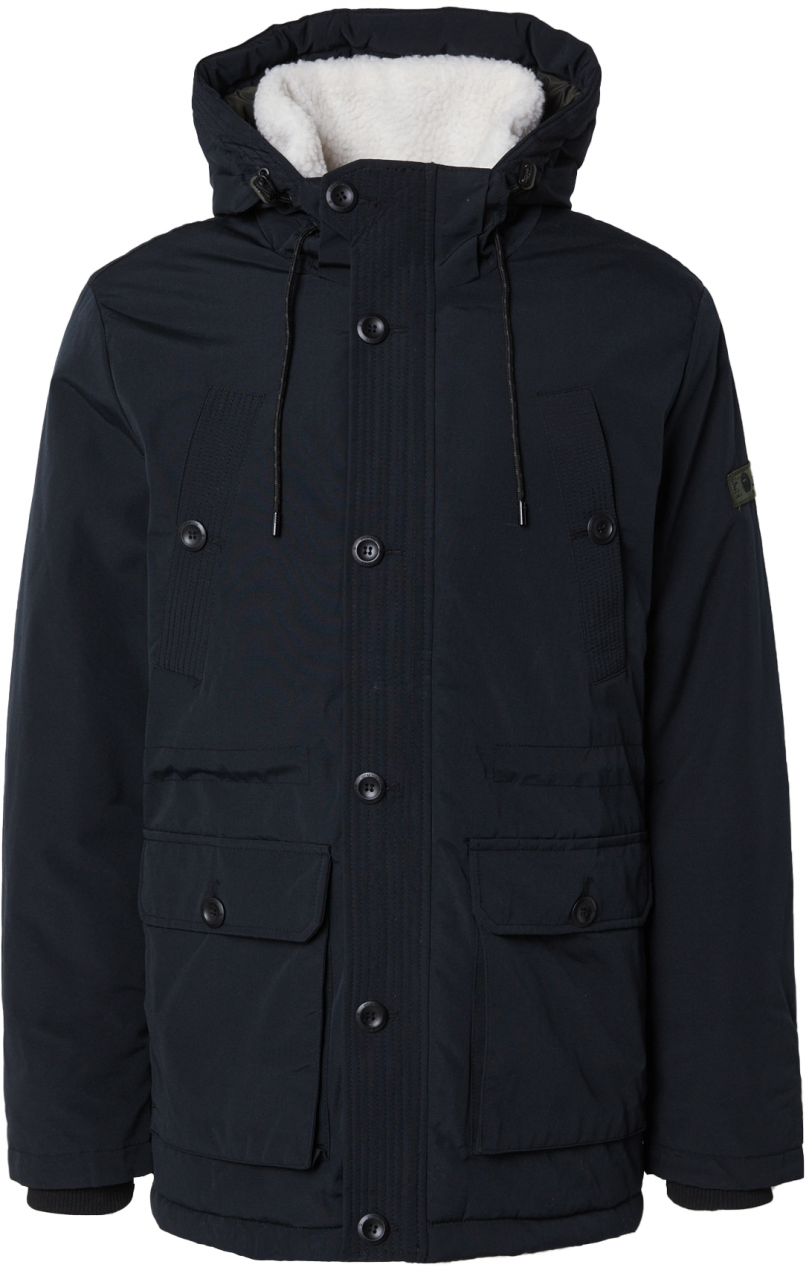 INDICODE JEANS Zimná bunda 'West'  čierna