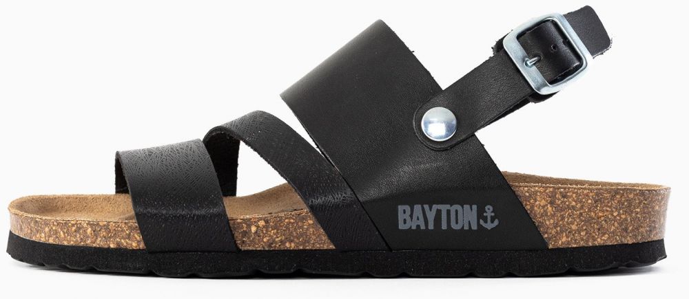 Bayton Sandále 'Vitoria'  sivá / čierna