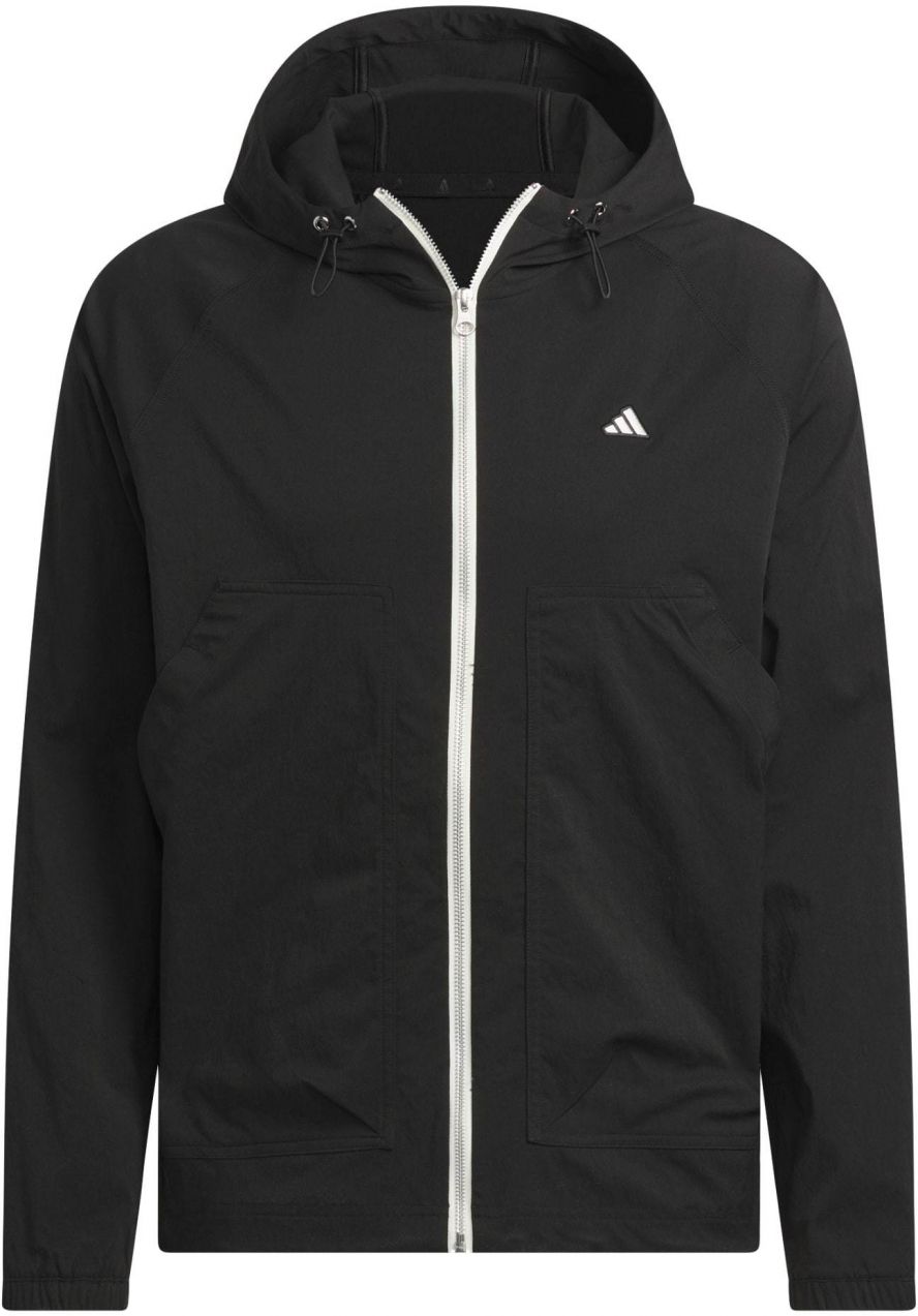 ADIDAS PERFORMANCE Športová bunda 'Go-to Utility'  čierna / biela